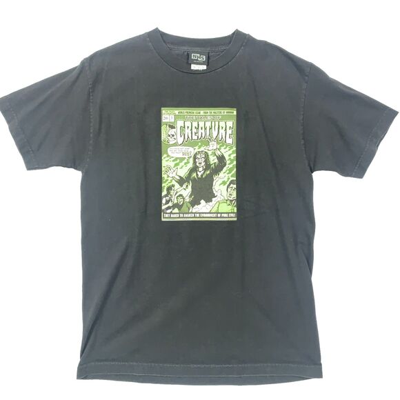 NHS Other - VTG NHS CREATURE Black/Green S/S T-Shirt Men's Sz M  "The Tales Of Creature"
